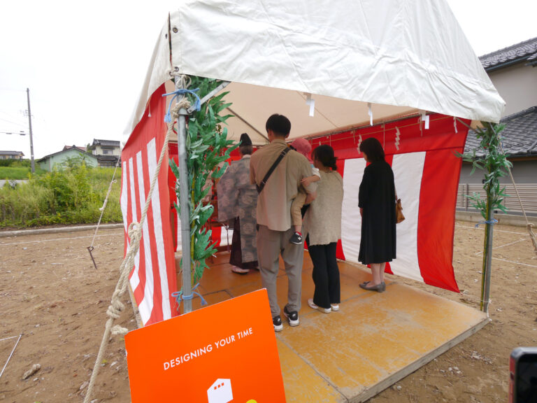地鎮祭を執り行いました！